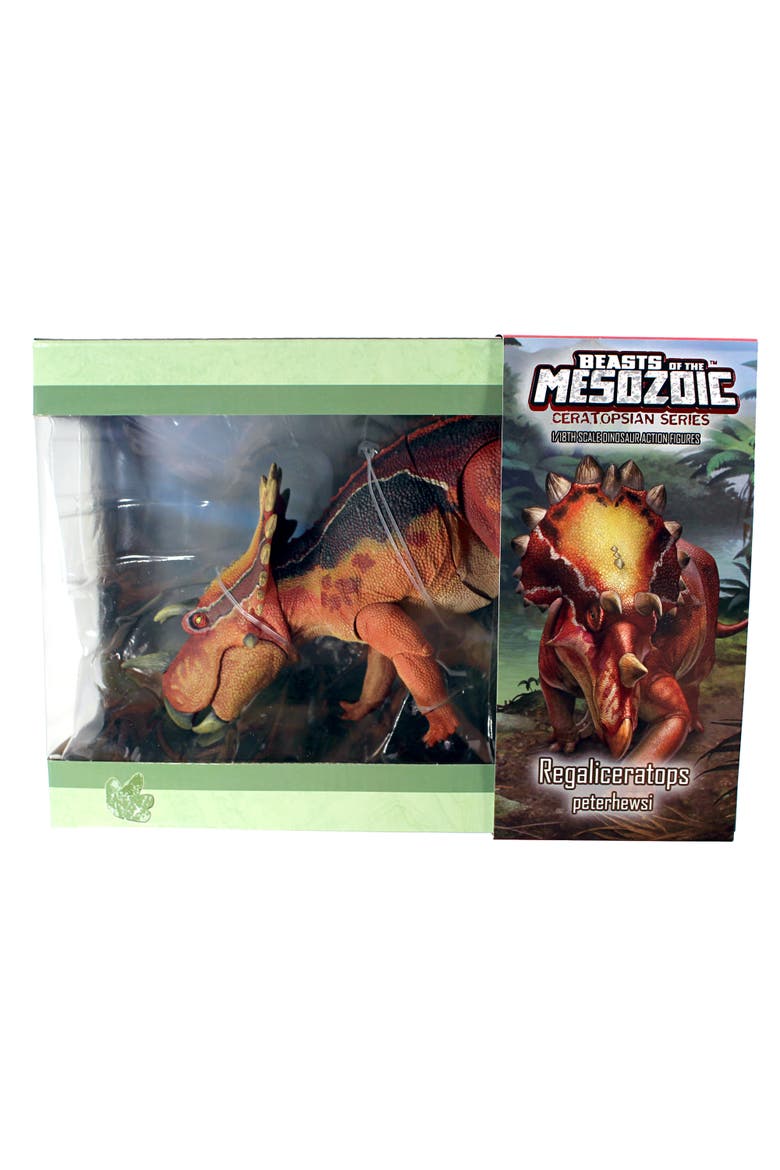 Regaliceratops Peterhewsi 1/18th Scale Dinosaur Figure, Alternate, color, Multicolored
