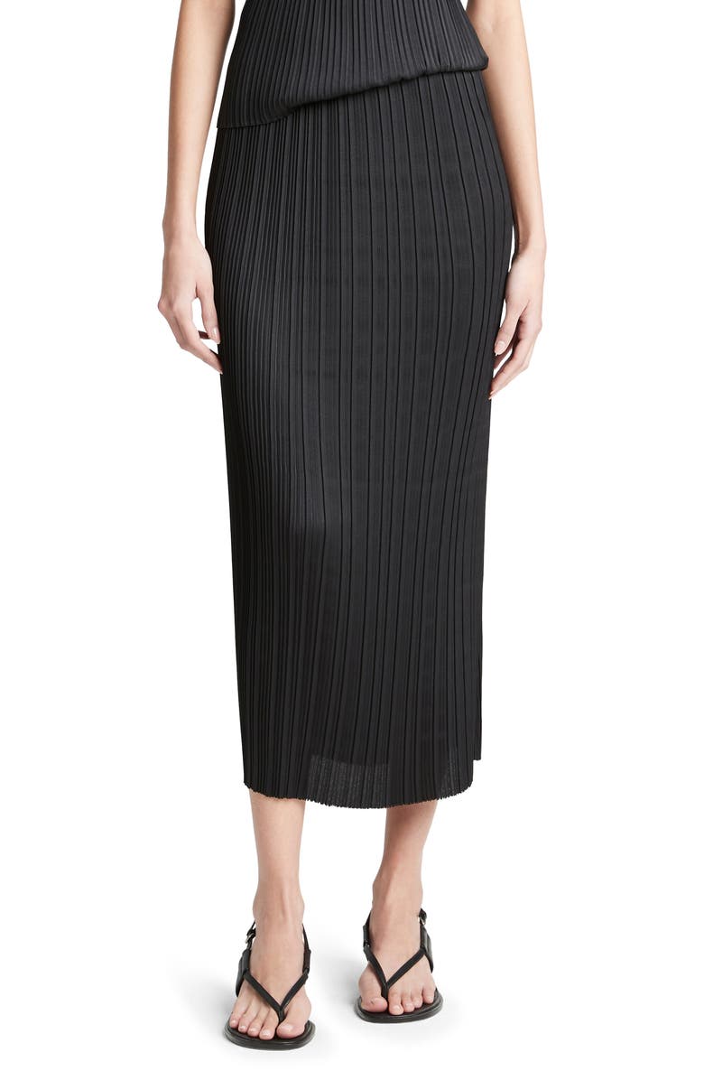 Vince Pleat Skirt, Main, color, 