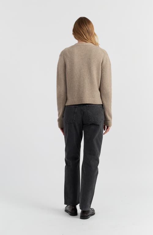 Chinti & Parker Pure Cashmere Cardigan In Neutral