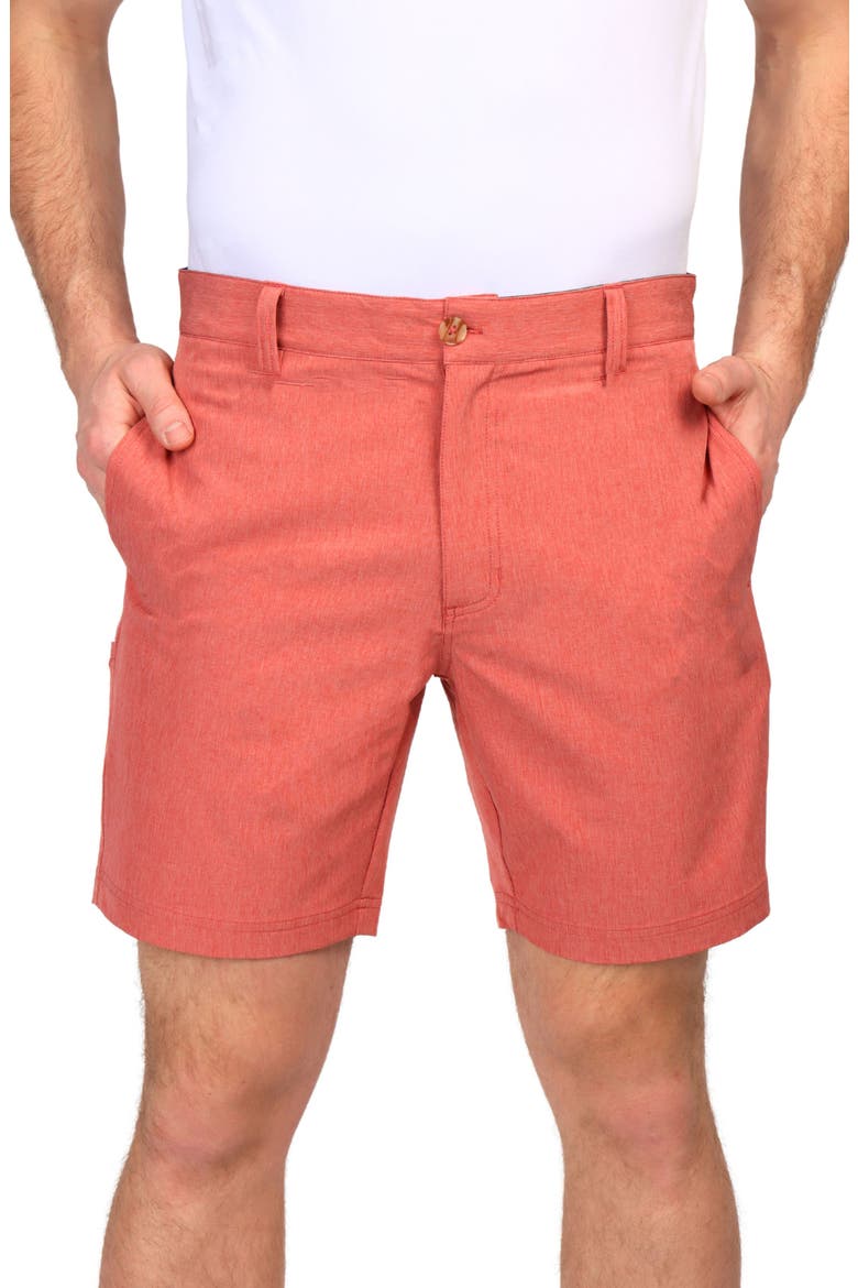Performance Shorts, Main, color, SUNWASHED RED