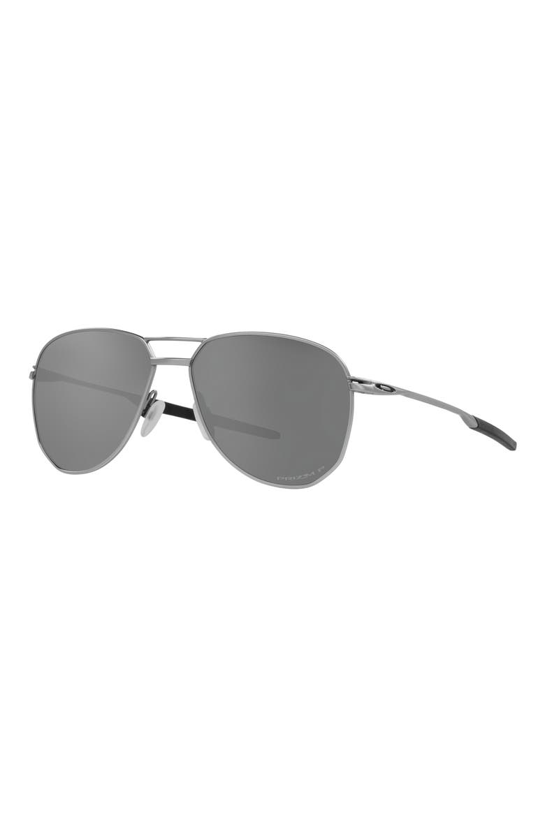 Contrail Ti 57mm Polarized Pilot Sunglasses, Alternate, color, SILVER