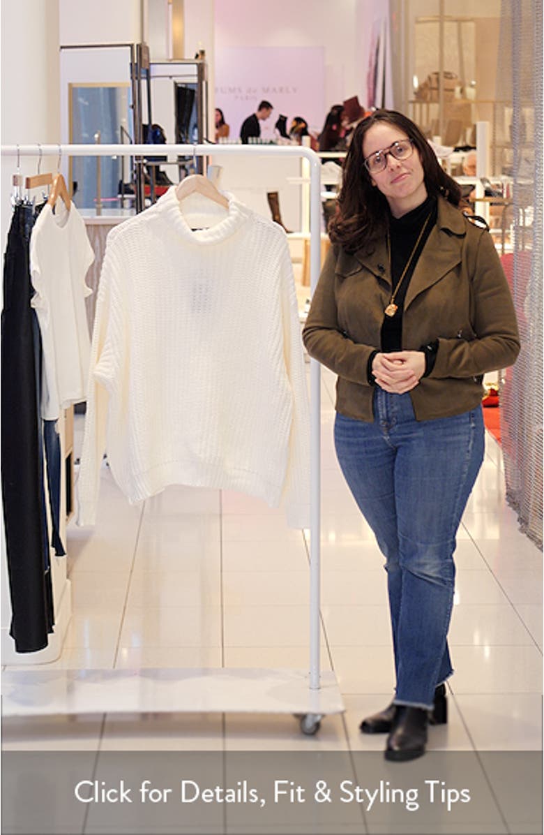 Oversize Turtleneck Sweater, sales video thumbnail