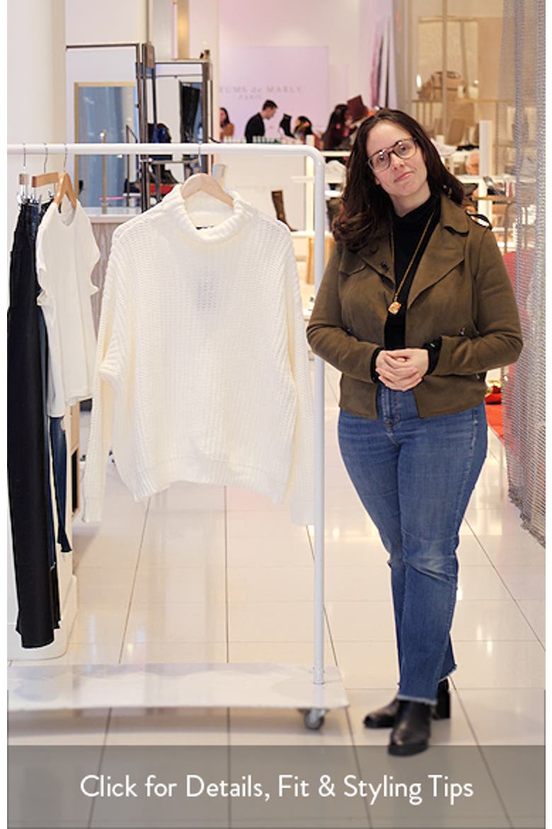Oversize Turtleneck Sweater video