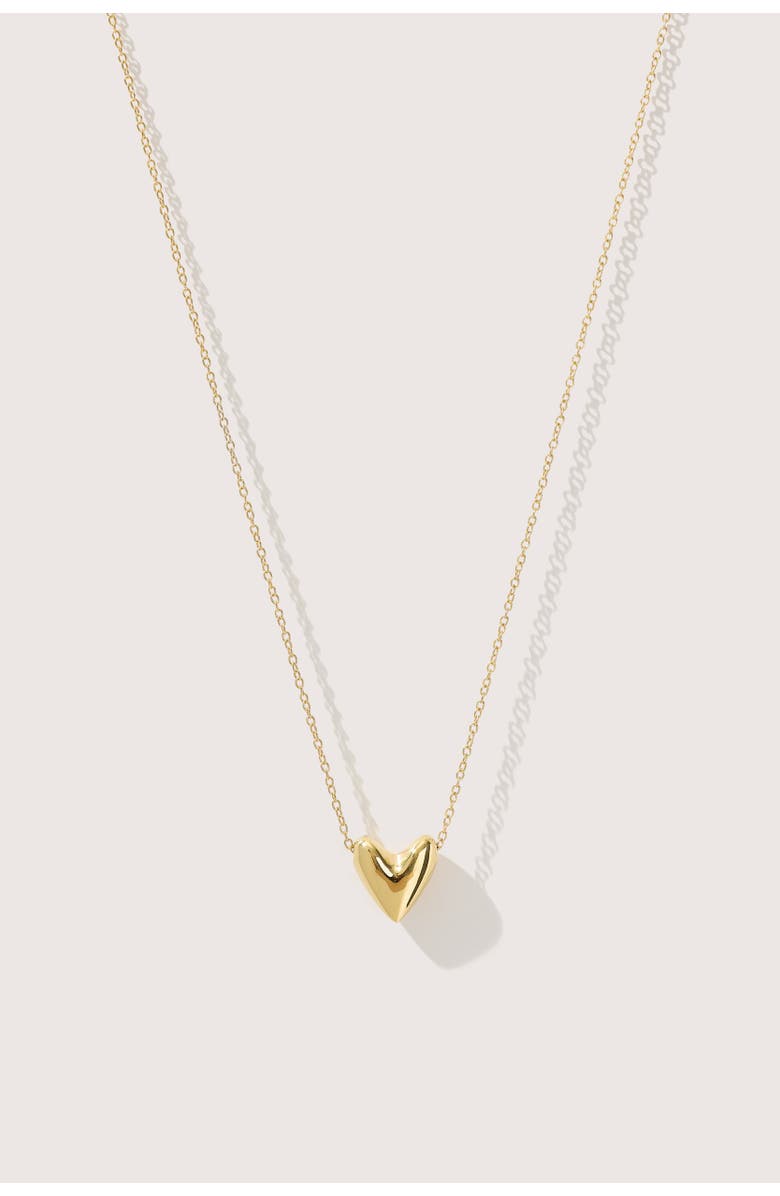 Otiumberg 14kt Gold Vermeil Roscida Heart Necklace, Main, color, Yellow Toned Gold