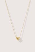 Otiumberg 14kt Gold Vermeil Roscida Heart Necklace