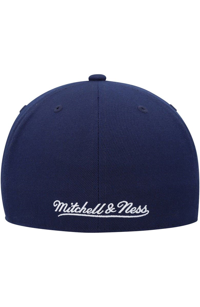 Mitchell & Ness Men's Mitchell & Ness Navy Golden State Warriors Hardwood Classics MVP Team Ground 2.0 Fitted Hat, Alternate, color, Navy