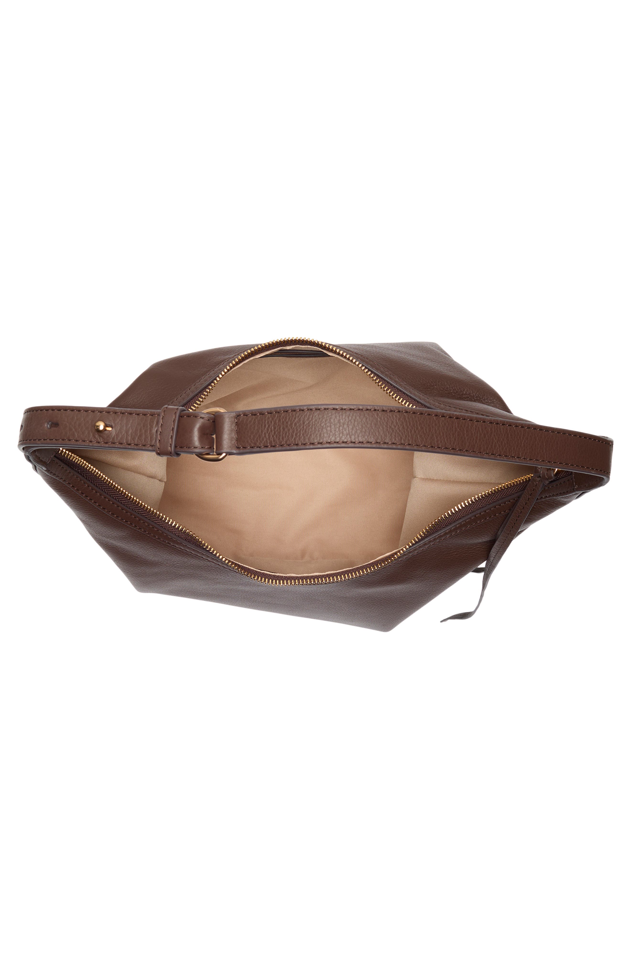 Sam Edelman Elaina Hobo Bag, Alternate, color, Dark Brown