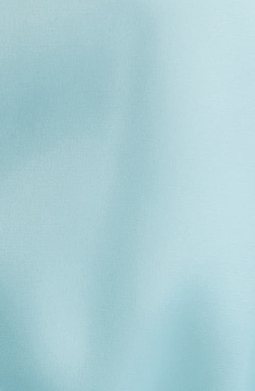 Open Edit Get Ready With Me Satin Robe In Blue Aqua