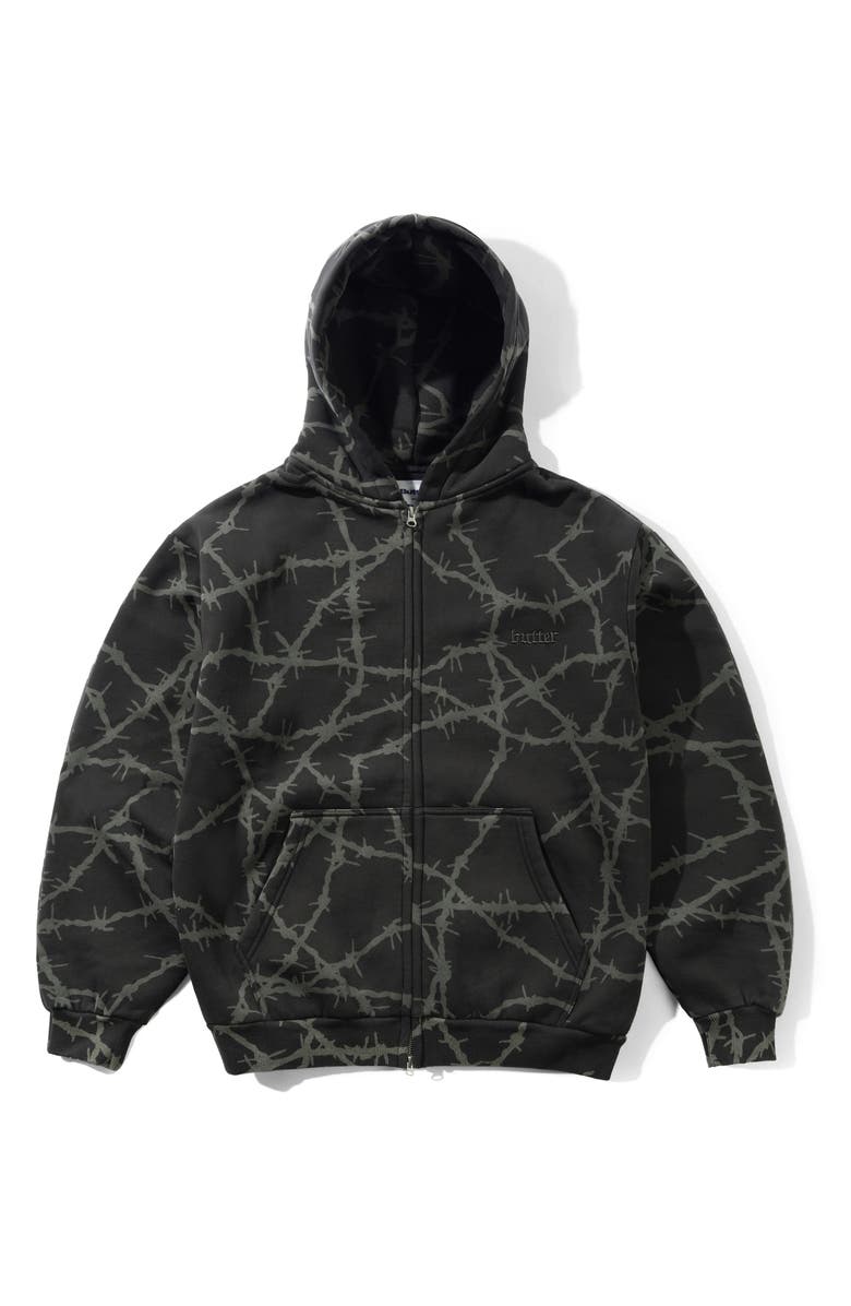 Butter Goods Wired Zip Hoodie, Main, color,