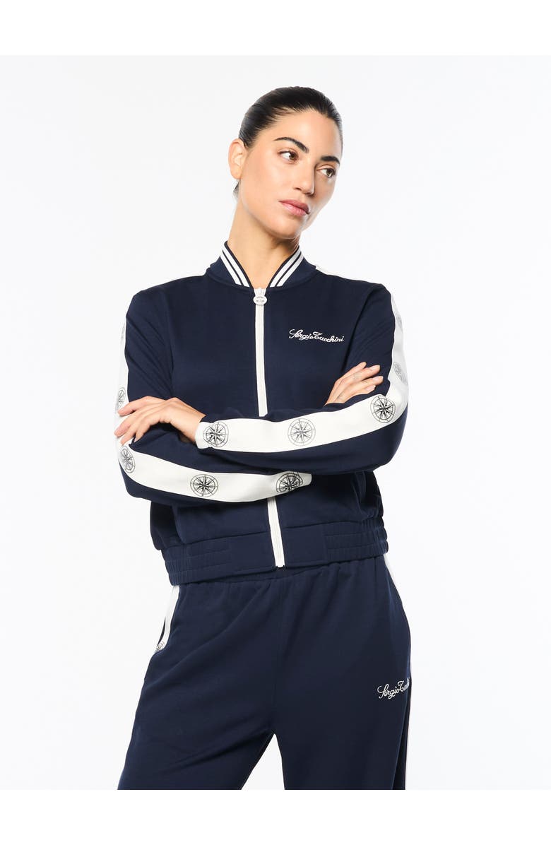 Sergio Tacchini Bussola Track Jacket, Alternate, color, Maritime Blue