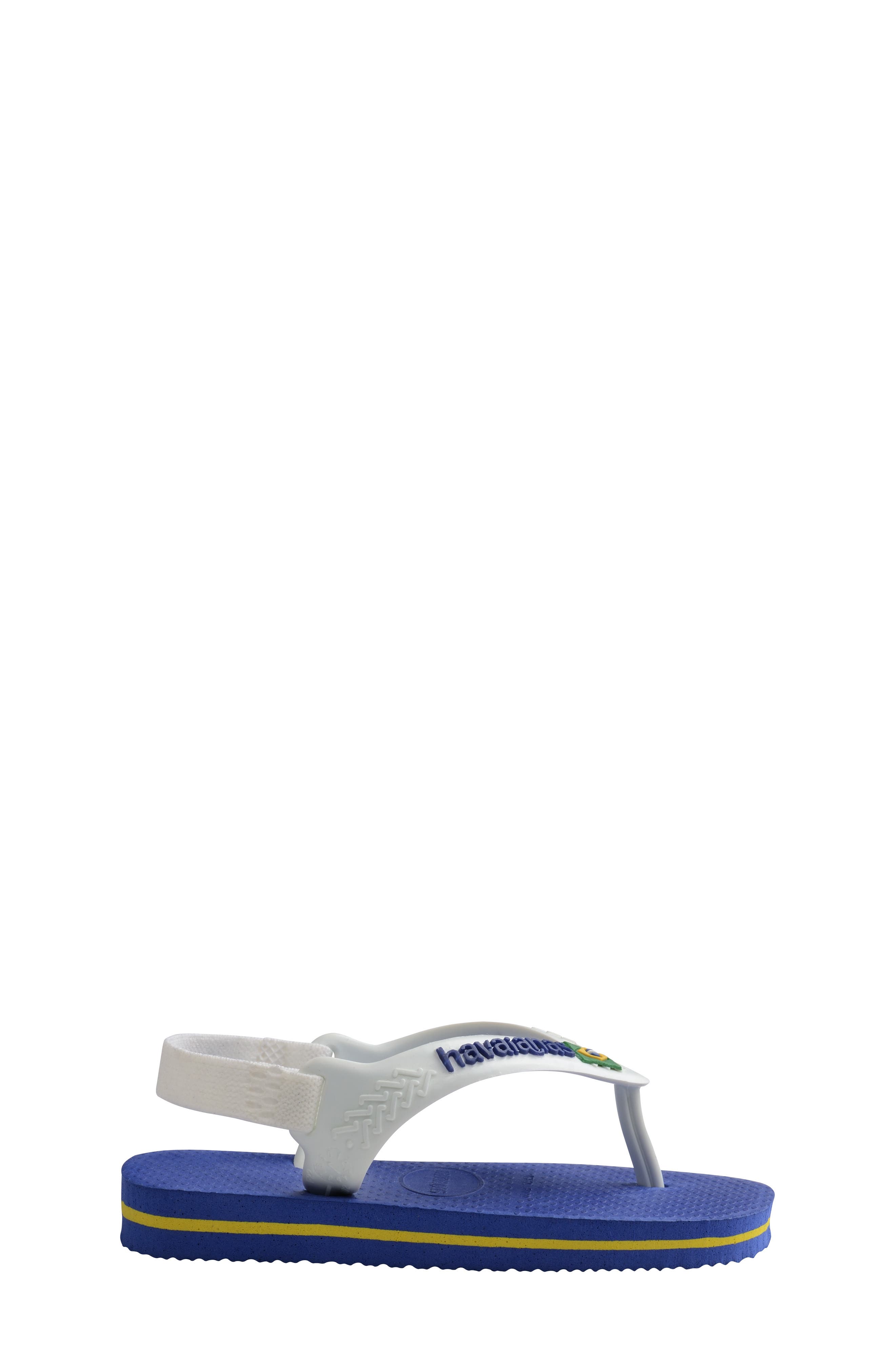 Havaianas Baby Brazil Flip Flop, Alternate, color, 