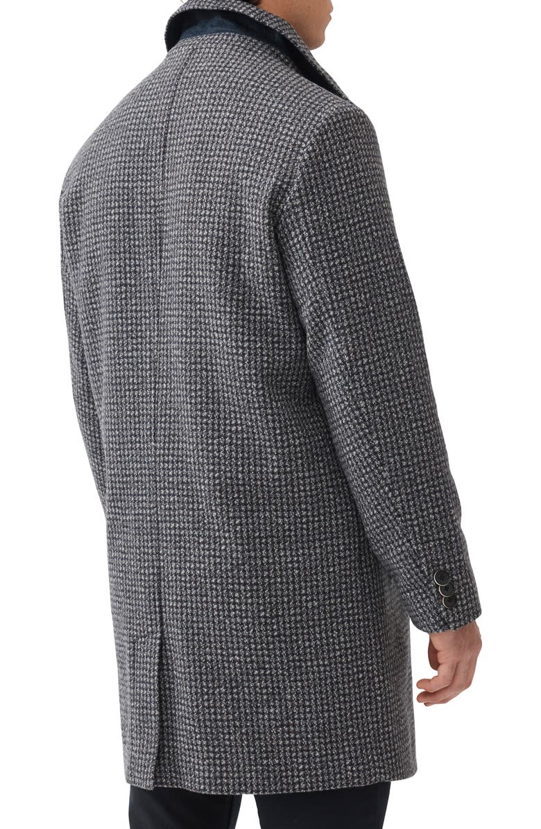 Rodd & Gunn Hundalee Houndstooth Overcoat, Alternate, color,