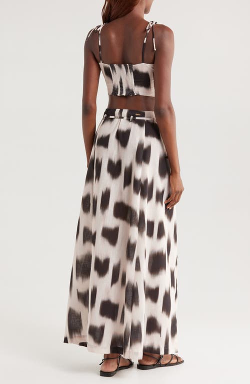 Boamar Nala Cover-up Maxi Skirt In Neutral