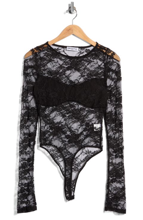 Feelix Long Sleeved Lace Bodysuit