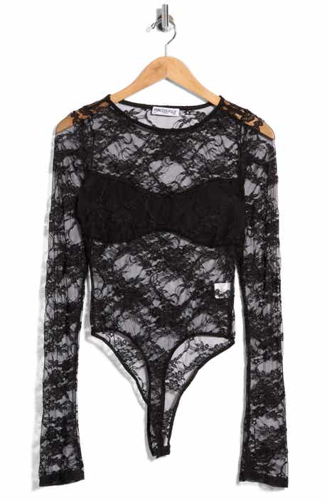 Feelix Long Sleeved Lace Bodysuit