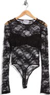 Princess Polly Feelix Long Sleeved Lace Bodysuit