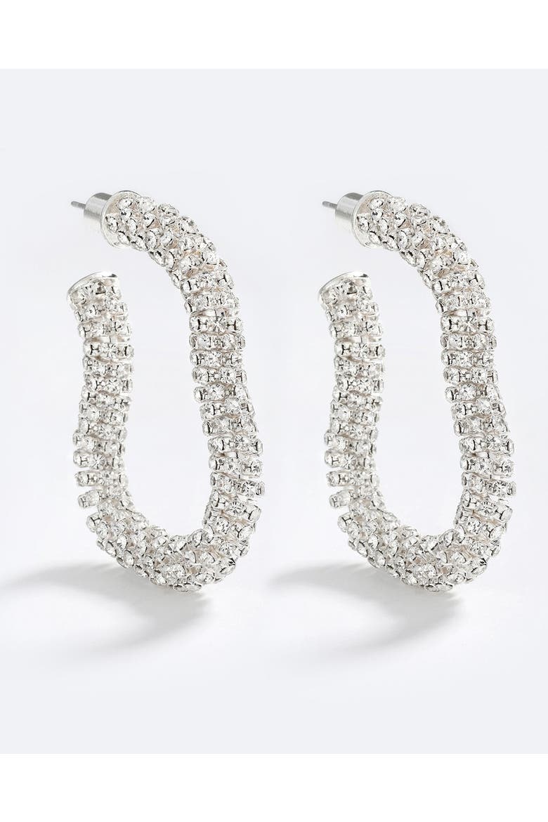 Obsession Sparkle Hoop, Alternate, color, Gold