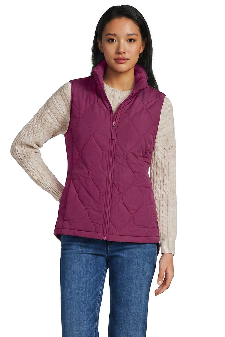 FeatherFree Insulated Vest, Main, color, Light Raspberry