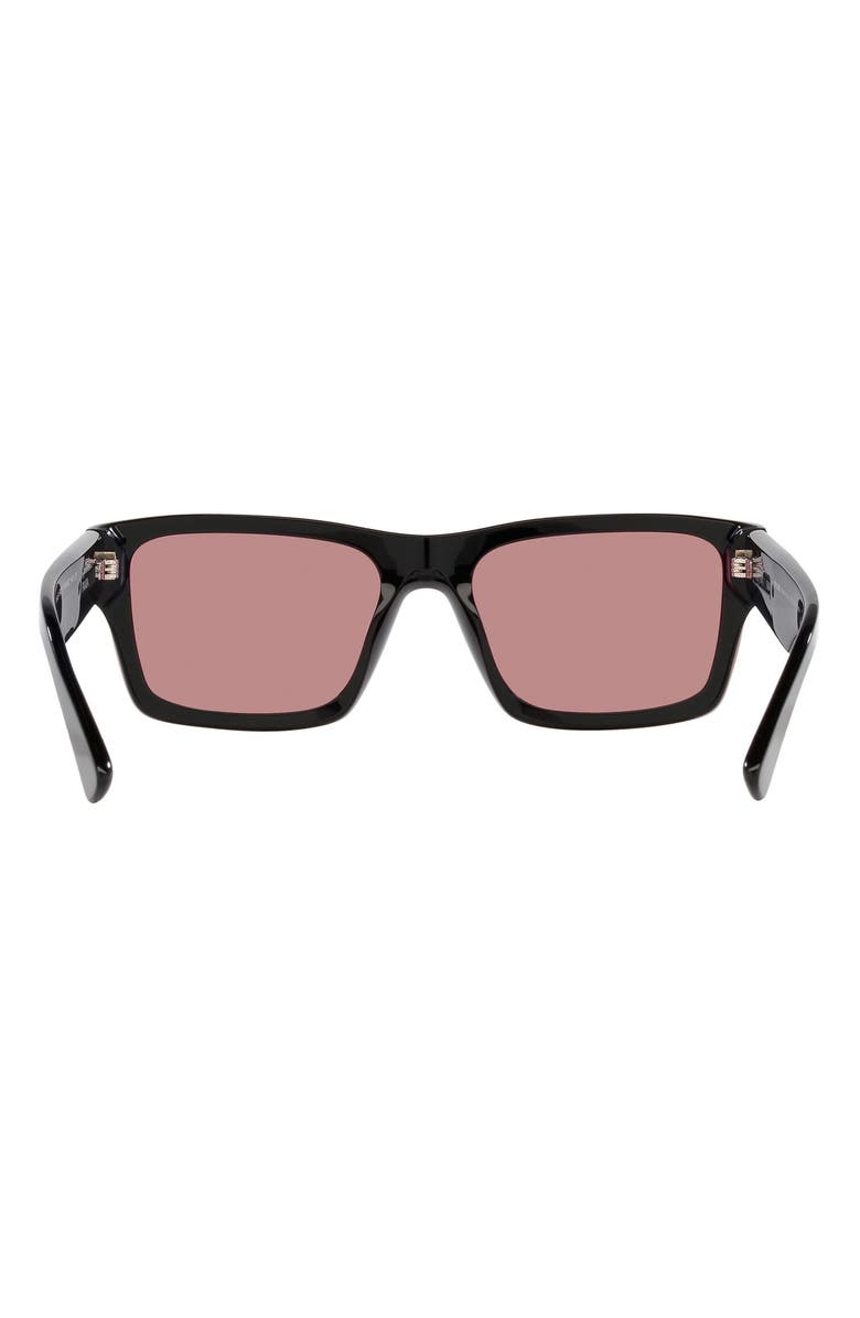 Prada 57mm Gradient Square Sunglasses, Alternate, color, 