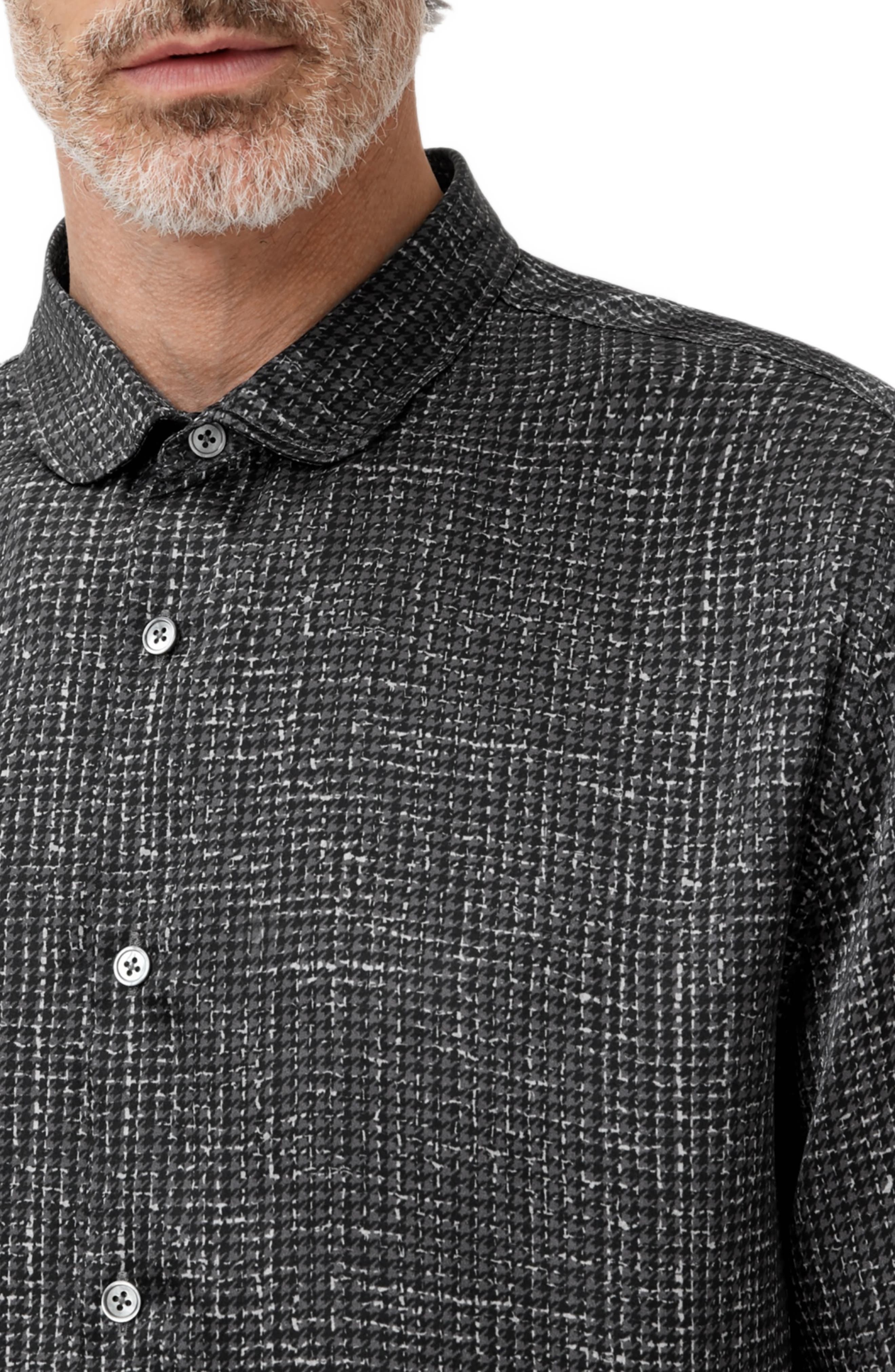 Orchard Silk Button-Up Shirt - image 2