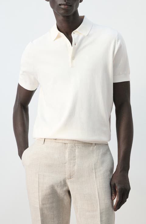 Fine Knit Cotton Polo