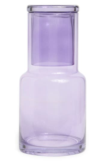 Core Home Bedside Carafe In Purple
