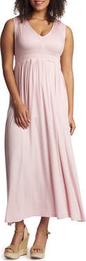 Everly Grey Valeria Maternity/Nursing Maxi Dress