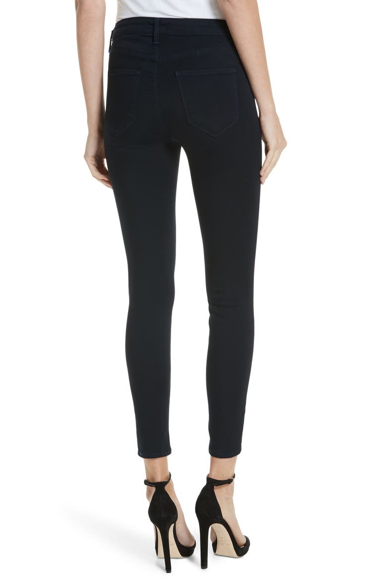Margot High Waist Crop Jeans, Alternate, color, METRO