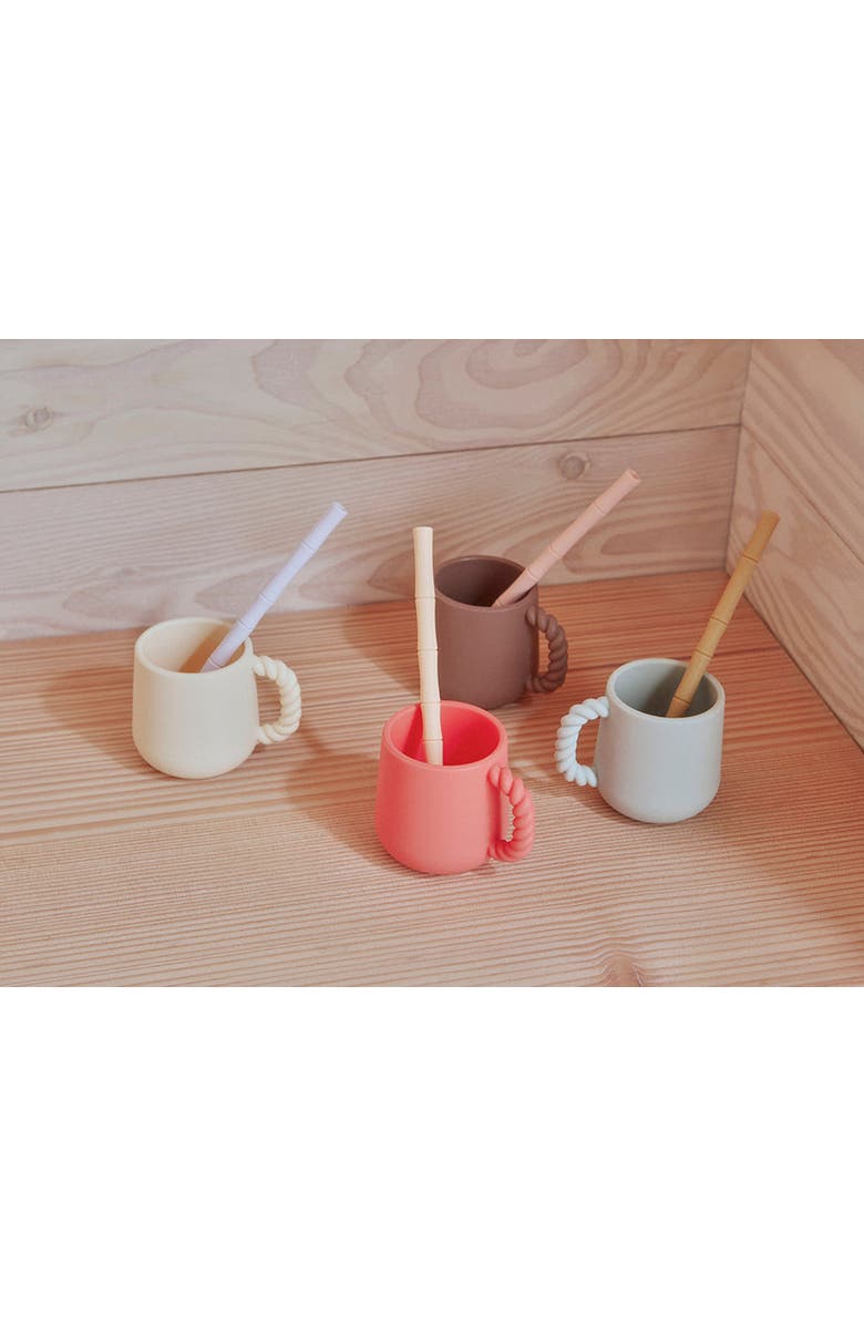 OYOY Mellow Cup - Pack of 2, Alternate, color, Choko / Pale Mint