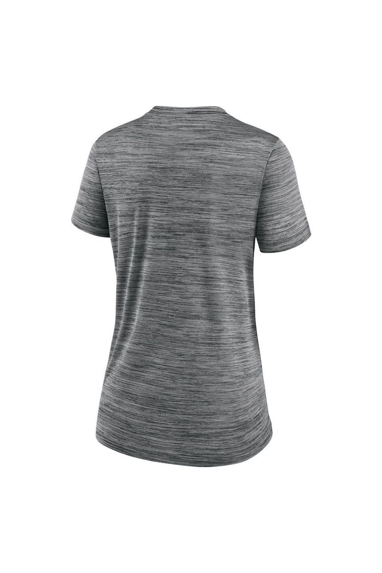 Women's Nike Gray Arizona Diamondbacks City Connect Velocity Practice Performance V-Neck T-Shirt, Alternate, color, Gray