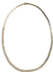 TYPE JEWELRY Leggo Double Diamond Tennis Necklace