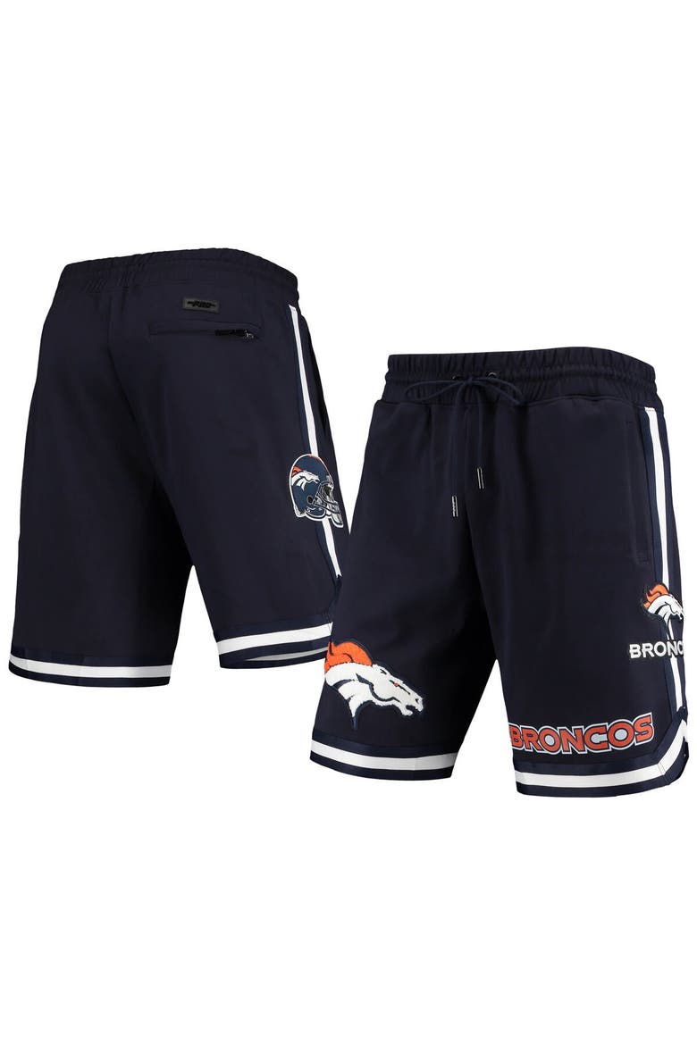 Men's Pro Standard Navy Denver Broncos Core Shorts, Main, color, Navy