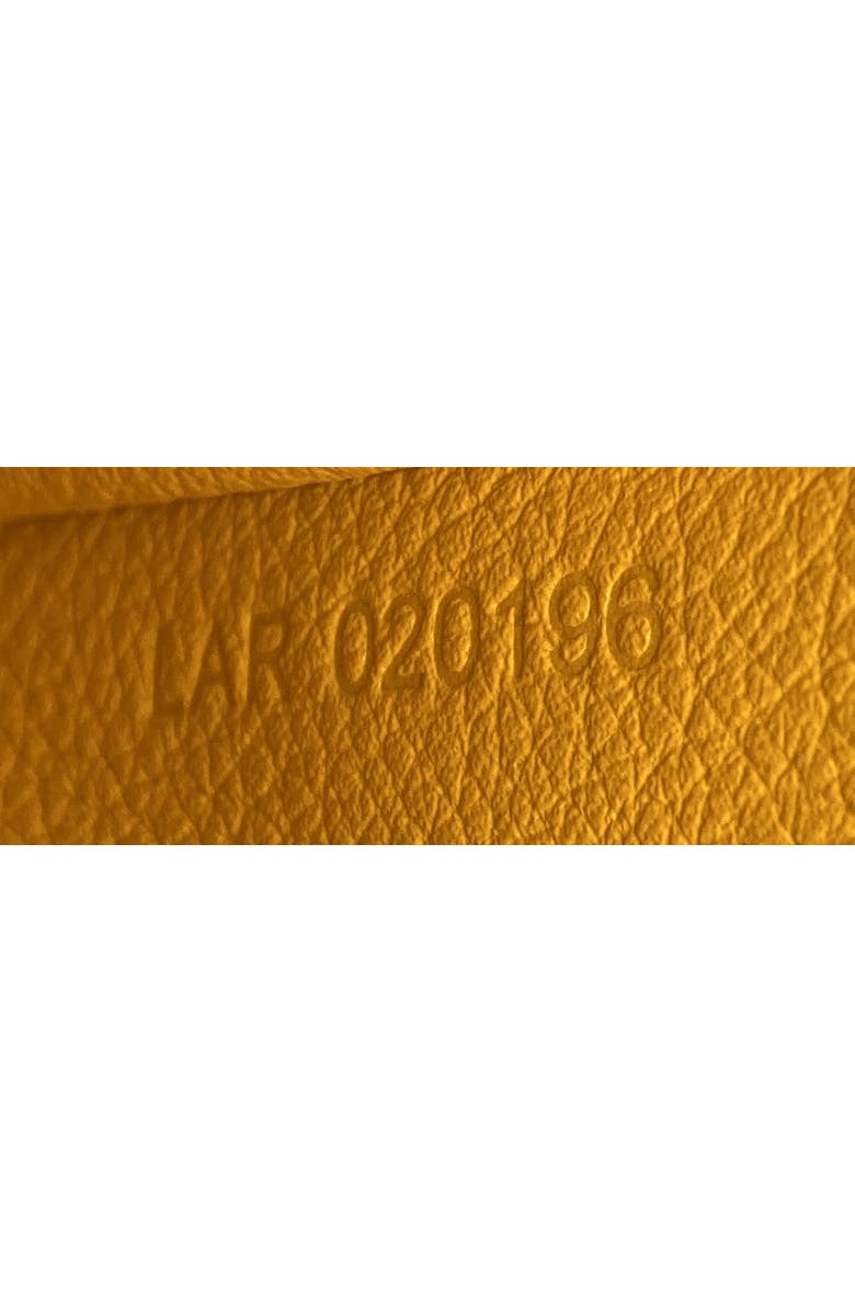 Pre-Owned Goyard Saigon Top Handle Bag Coated Canvas with Leather Mini, Alternate, color, Red