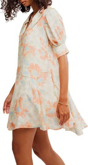 Moon Chaser Tiered Shift Minidress