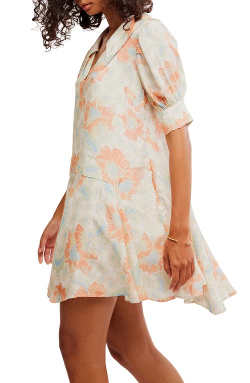 FREE PEOPLE FREE PEOPLE MOON CHASER TIERED SHIFT MINIDRESS 