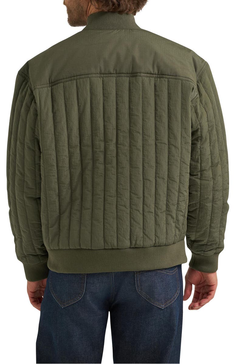 Lee Quilted Ripstop Jacket, Alternate, color, Oak Moss
