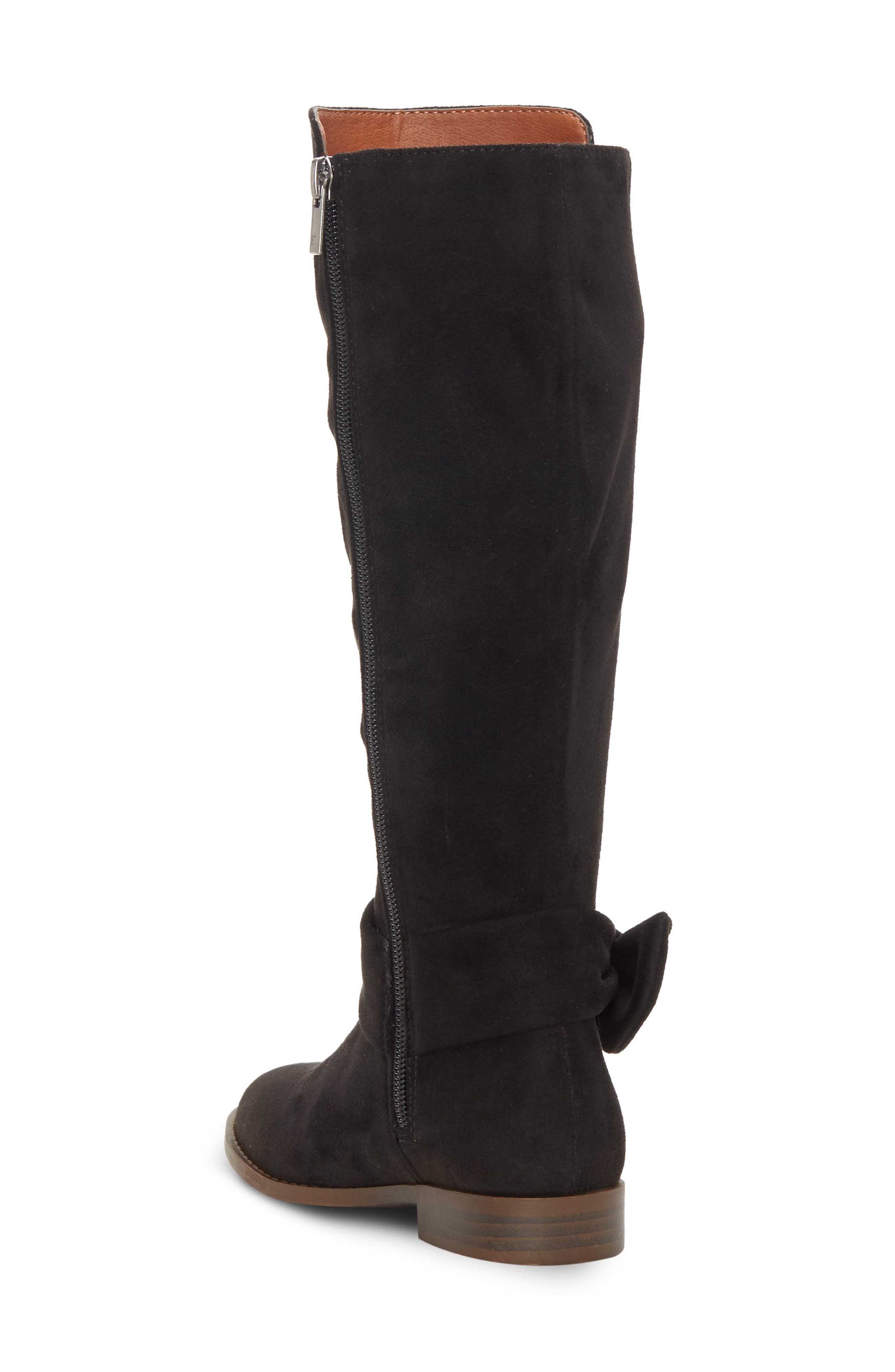Lucky Brand Luschia Tall Bow Boot, Alternate, color, 