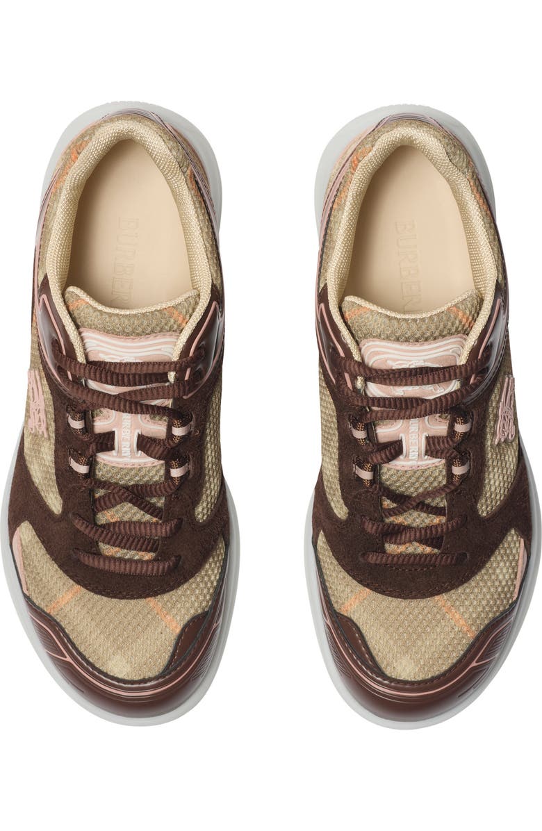 Burberry Women
s Check Matrix Sport Sneakers, Alternate, color,