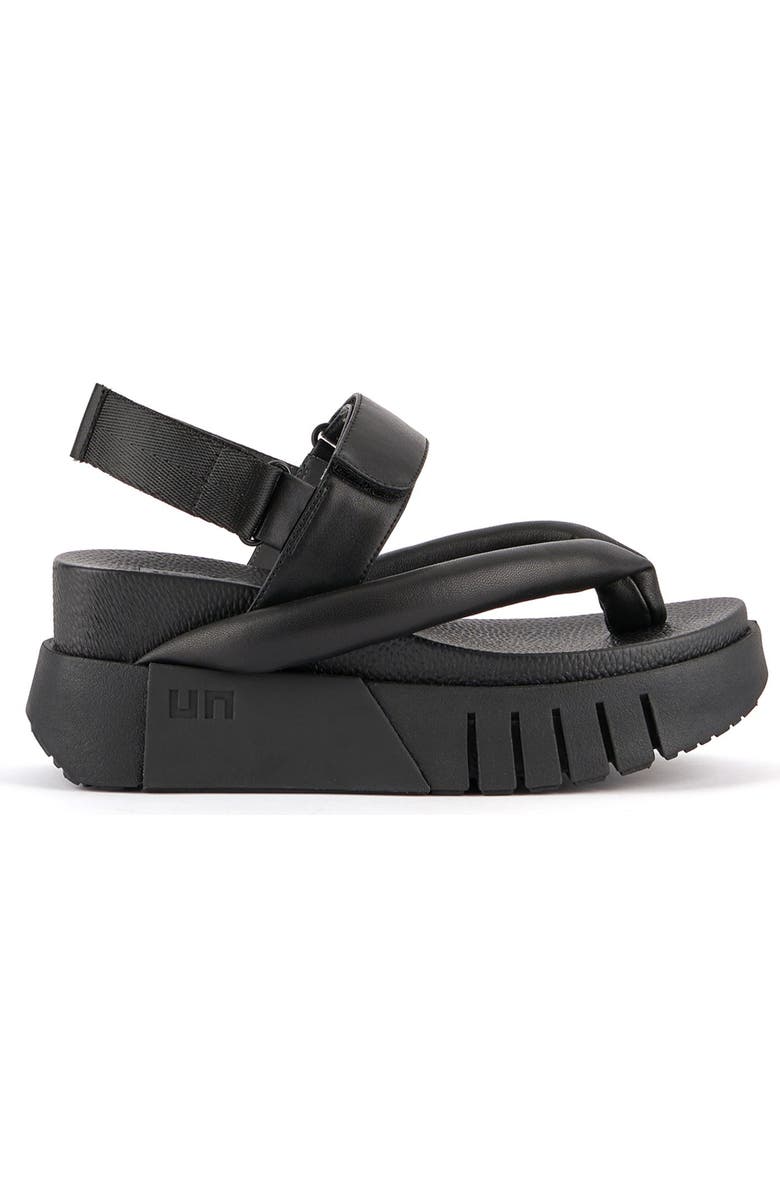 United Nude Delta Tong Sandals, Main, color, Black