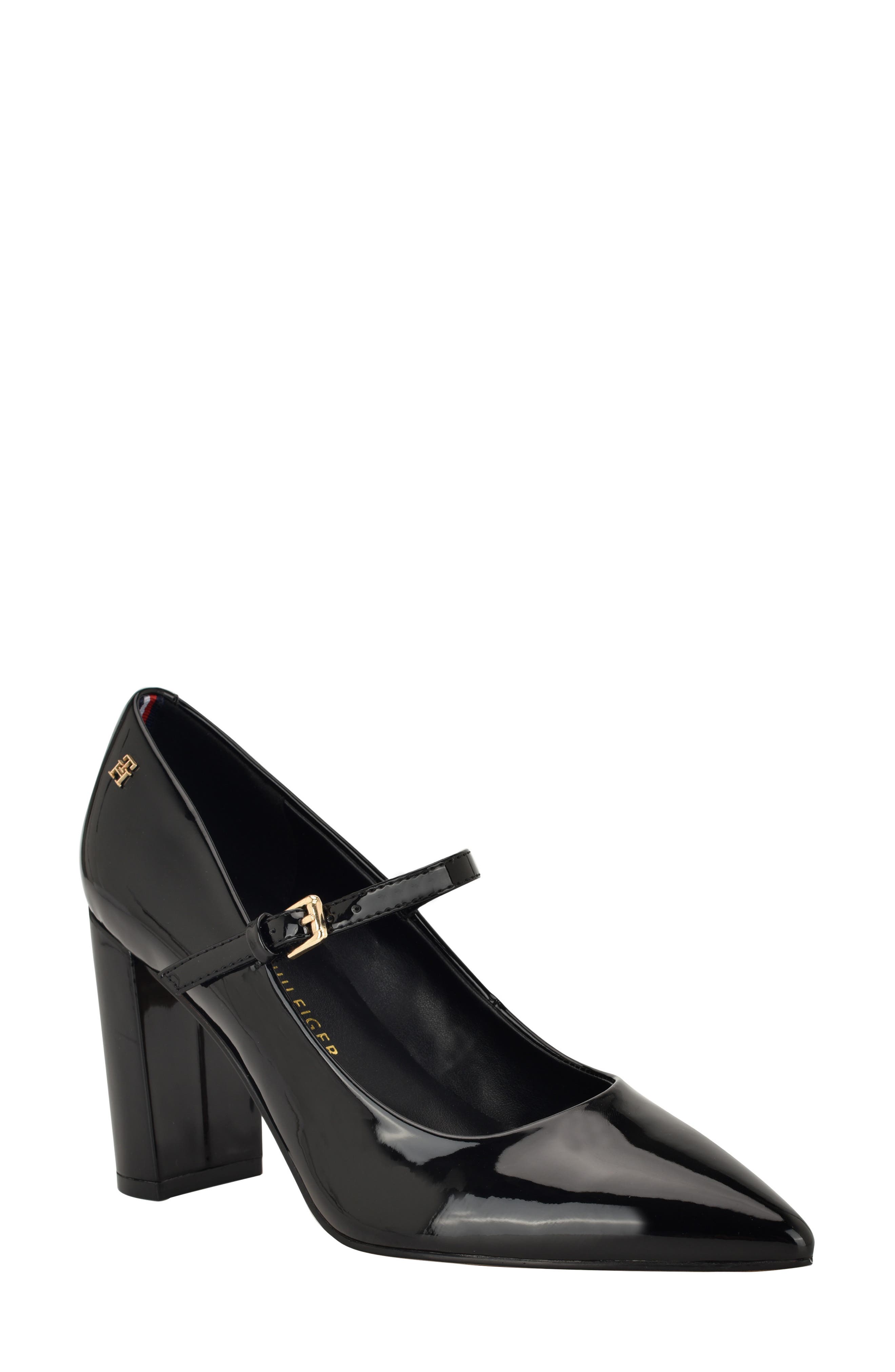 Tommy Hilfiger Aveniz Mary Jane Pump, Main, color, Black