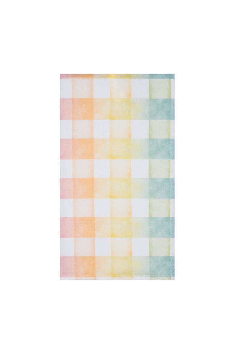 Popsicle Summer Kitchen and Bathroom Graphic Print Hand Towels Set of 2, Alternate, color, Green