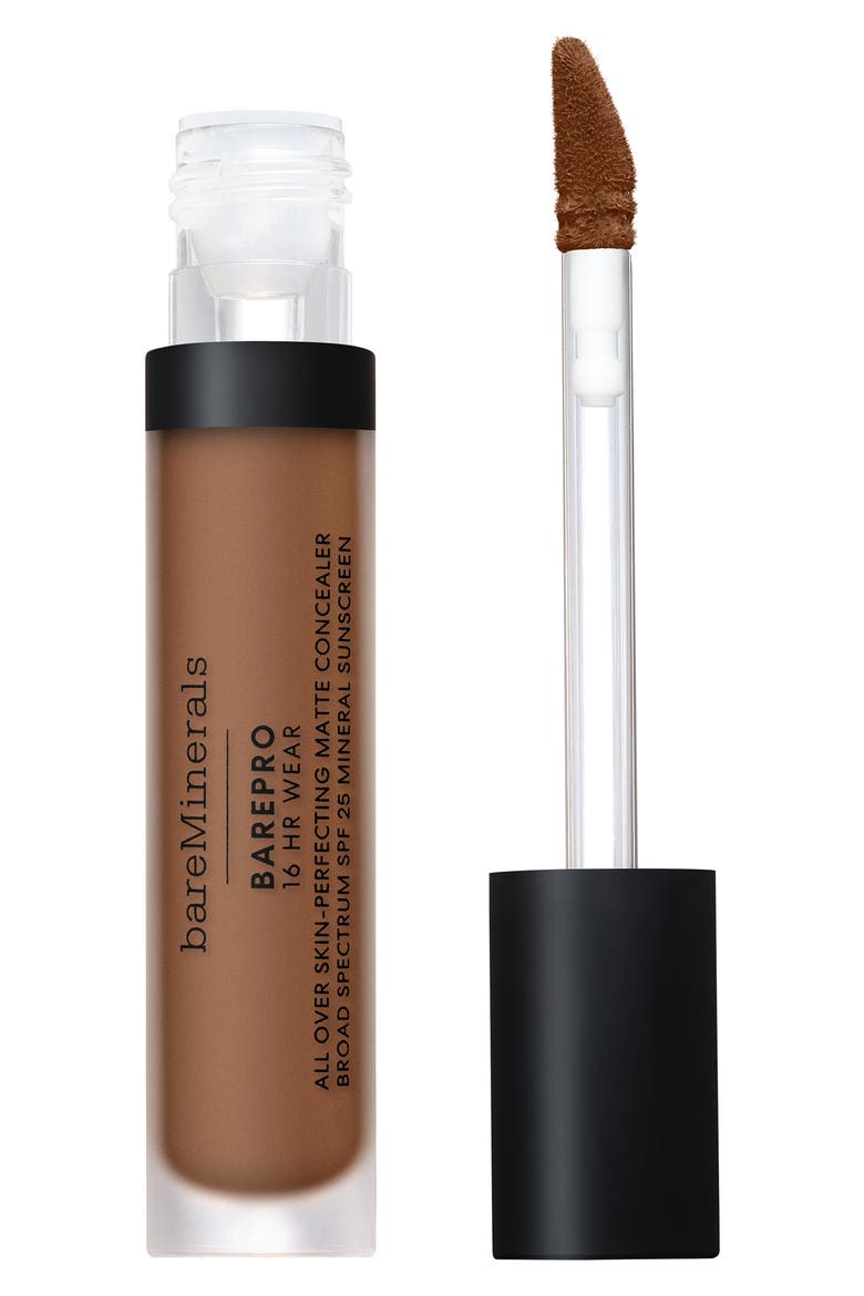 BAREPRO 16HR All Over Skin-Perfecting Matte Concealer Mineral SPF 25, Main, color, MEDIUM DEEP 450N