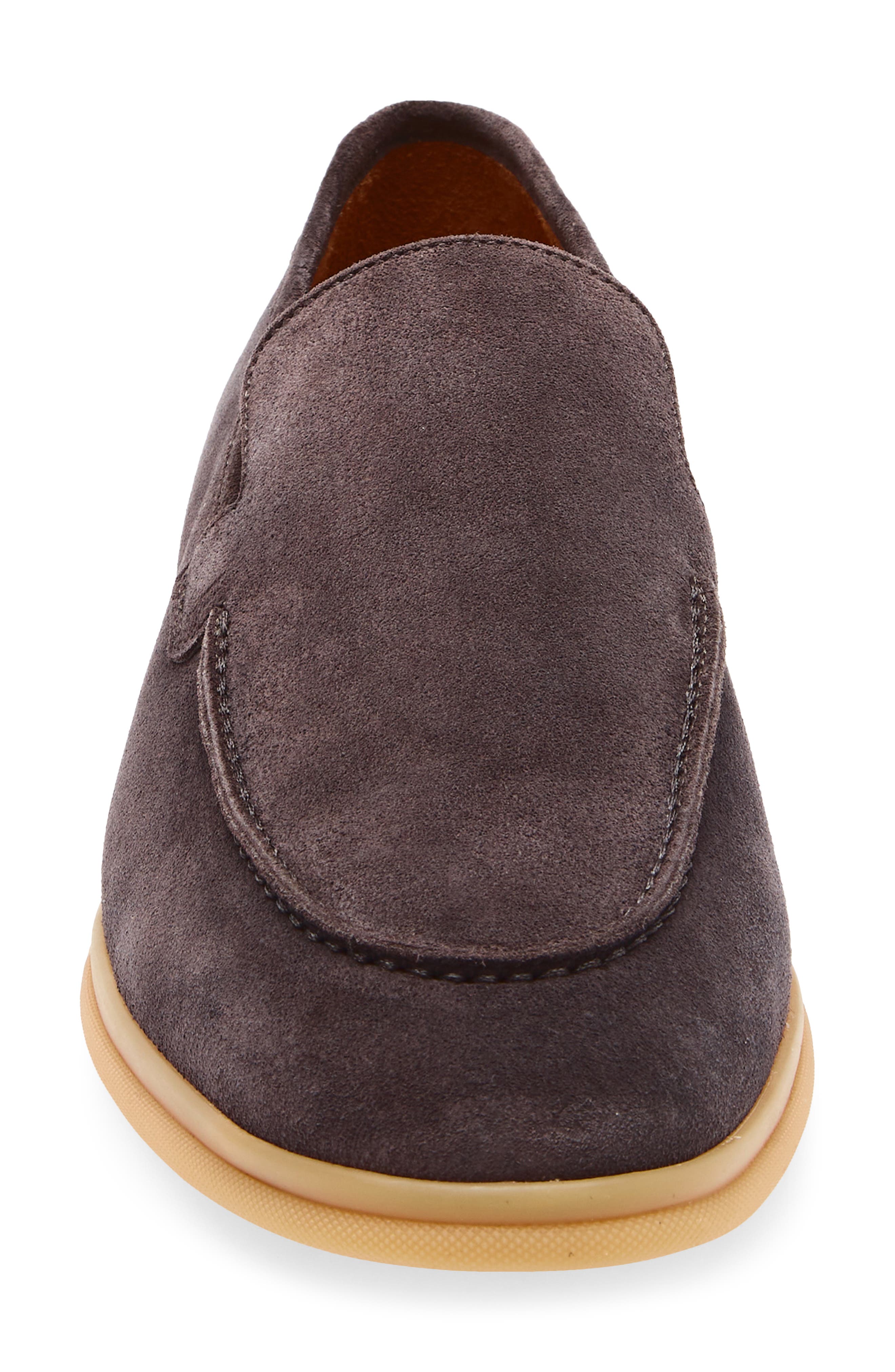 Eleventy Apron Toe Loafer, Alternate, color, 22 Black