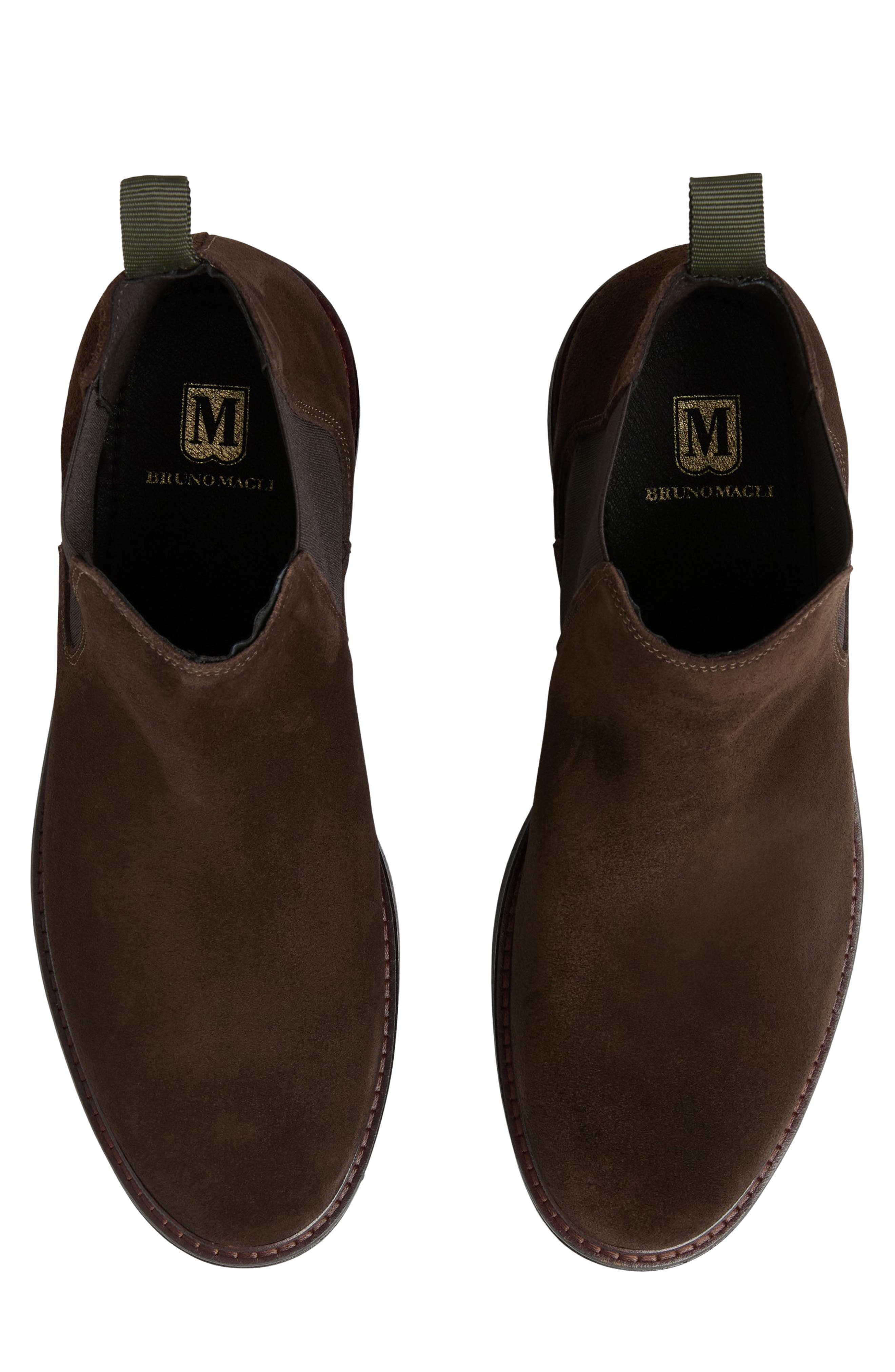 Bruno Magli Rafael Chelsea Boot, Alternate, color, Brown Suede