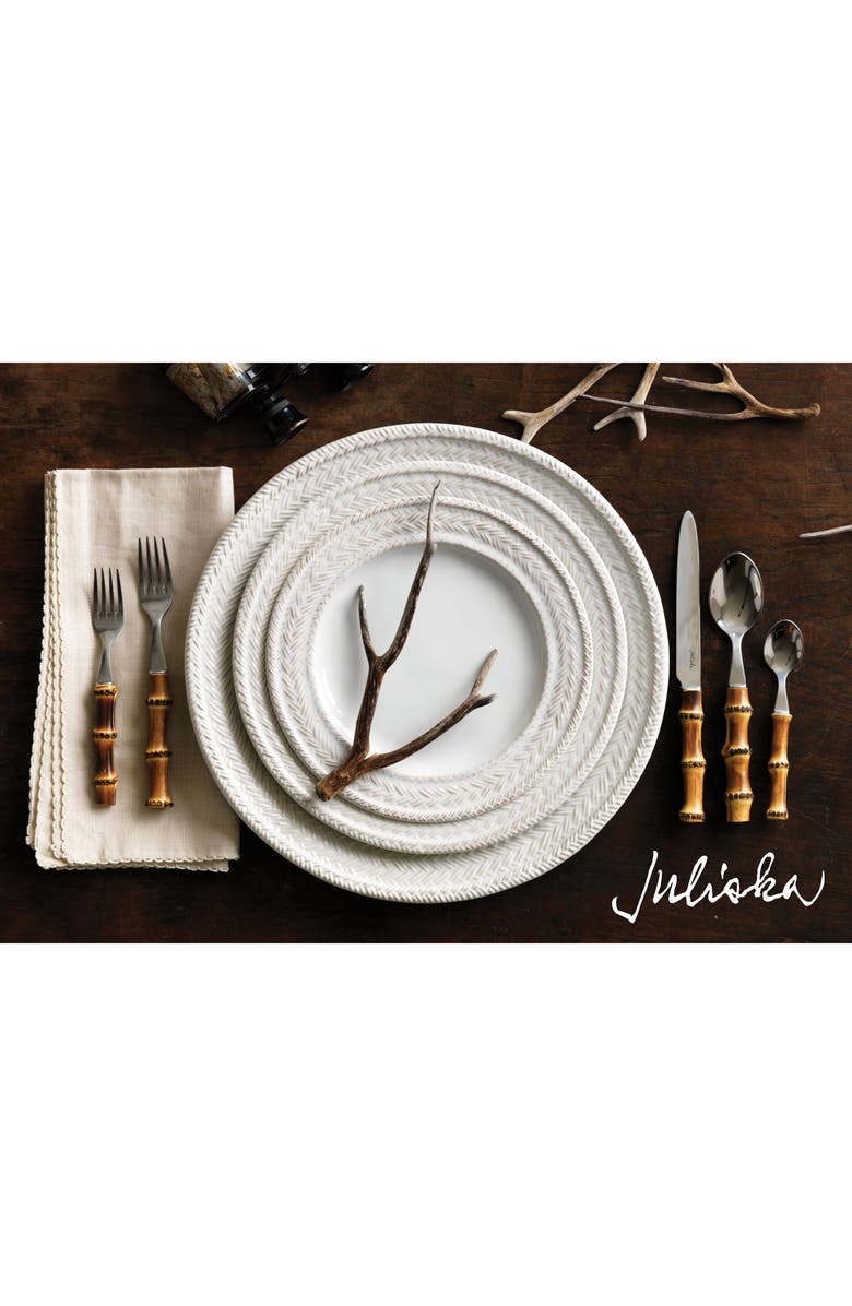 Juliska Puro Dinner Plate, Alternate, color, Whitewash