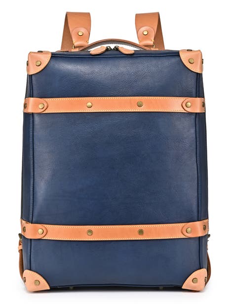 Speedwell Small Leather Trunk Backpack