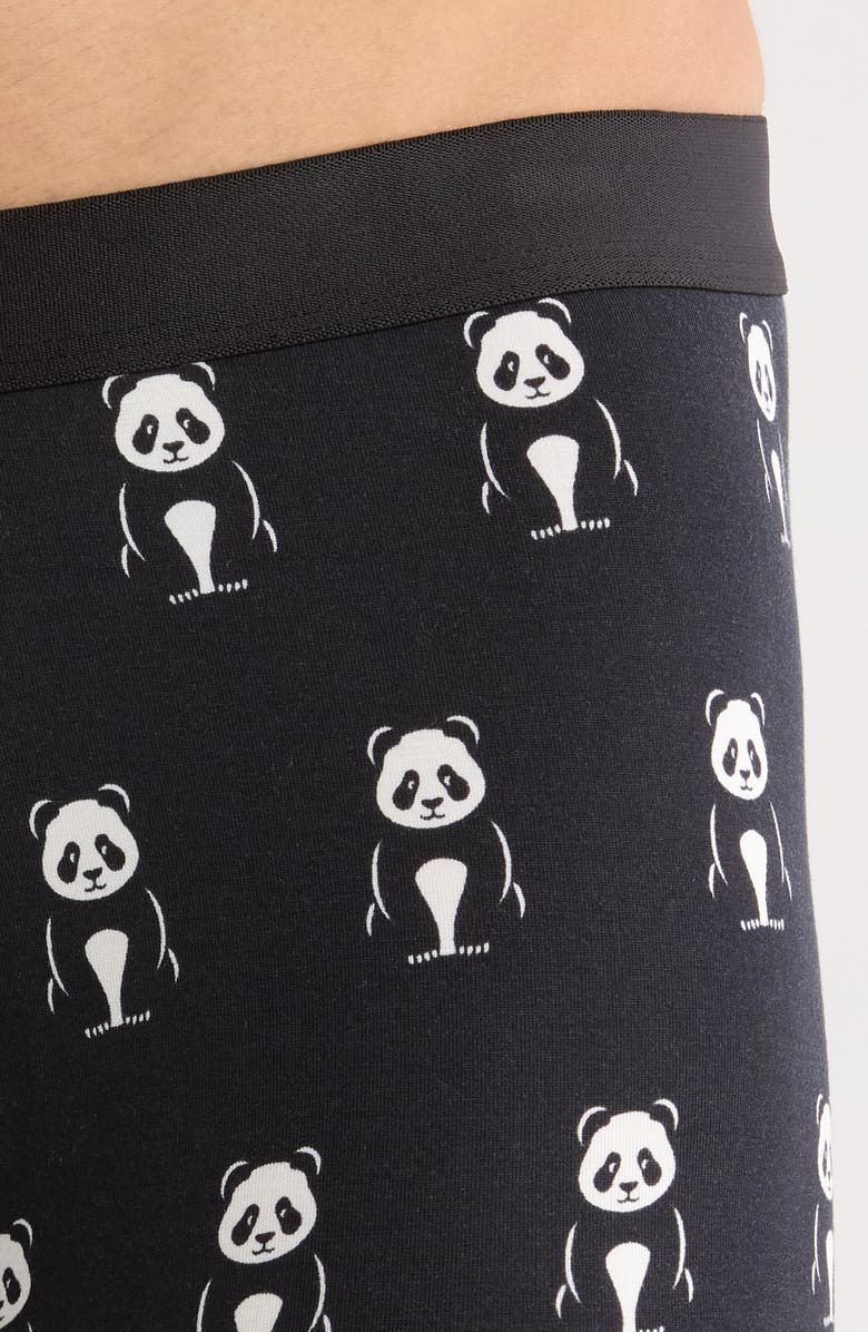 MeUndies Stretch Boxer Briefs, Alternate, color, Undercover Panda