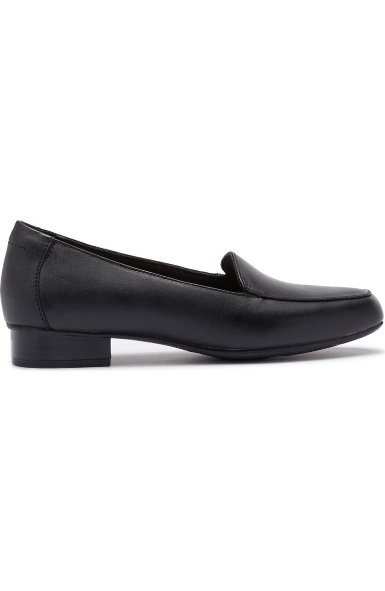 Clarks<sup>®</sup> Juliet Lora Leather Loafer - Multiple Widths Available, Main, color,