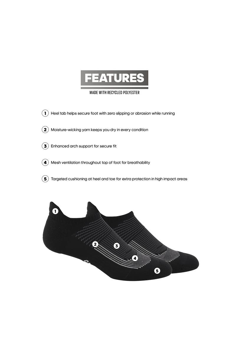 adidas Superlite 2-Pack No-Show Socks, Alternate, color,