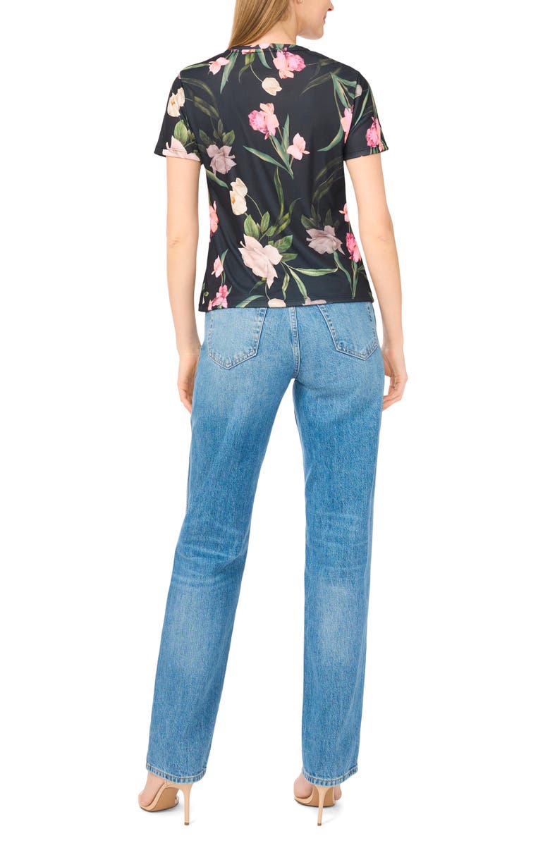 Ted Baker Crewneck T-Shirt, Alternate, color, Black Multi